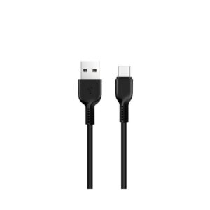 HOCO cable USB Flash charging data cable for Type C X20 1 metr black