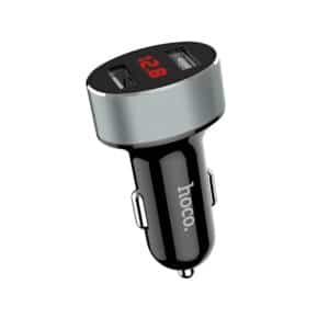 HOCO car charger double USB with LCD 2