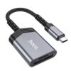 HOCO card reader 2in1 on Type C UA25 gray