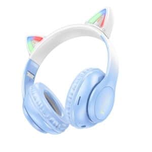 HOCO headphones bluetooth W42 Cat Ear cherry blossom