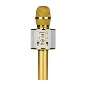 HOCO multimedia karaoke microphone Cool Sound KTV BK3 gold