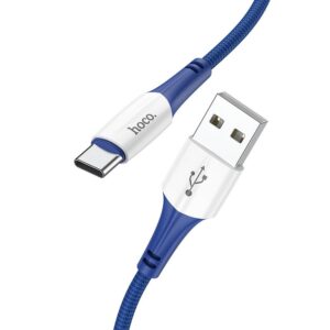 Hoco cable USB  to Type C 3A Ferry X70 1m blue