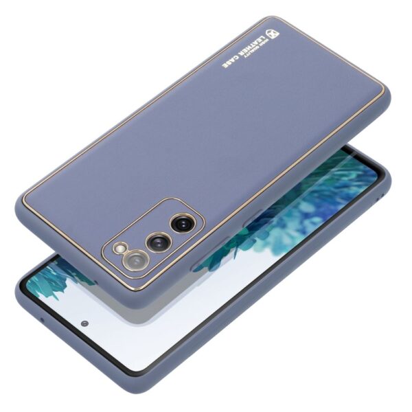 LEATHER Case for SAMSUNG Galaxy A05S blue