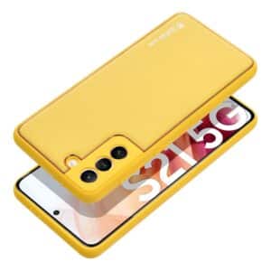 LEATHER Case for SAMSUNG Galaxy A15 5G yellow