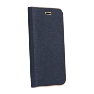 LUNA Book Gold for iPhone 7 / 8 / SE 2020 / SE 2022 navy blue