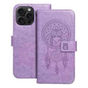 MEZZO Book case for IPHONE 15 Pro Max dreamcatcher purple