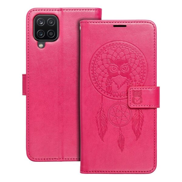 MEZZO Book case for SAMSUNG A12 dreamcatcher magenta