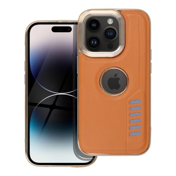 MILANO Case for IPHONE 14 Pro brown