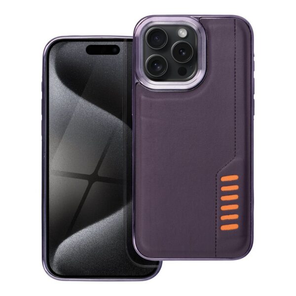 MILANO Case for IPHONE 15 Pro Max dark purple