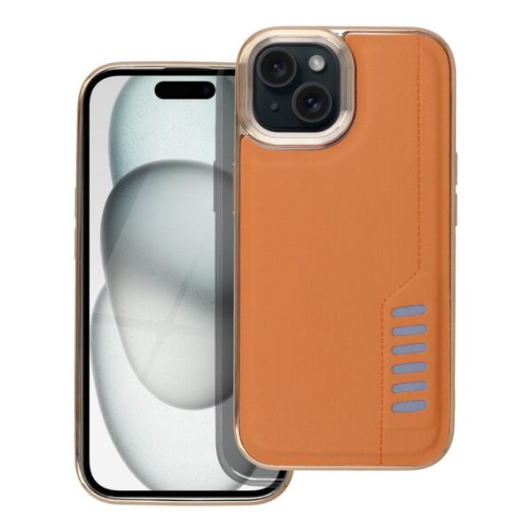 MILANO Case for IPHONE 15 brown