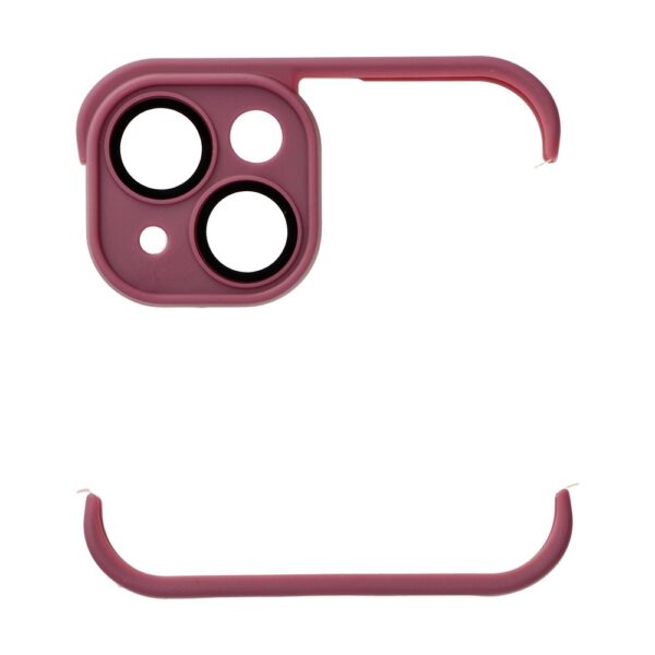 MINI BUMPERS with camera island protection Case for IPHONE 14 cherry