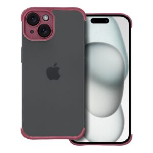 MINI BUMPERS with camera island protection Case for IPHONE 15 cherry