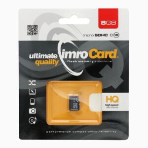 Memory Card Imro microSD 8GB Class 10 UHS