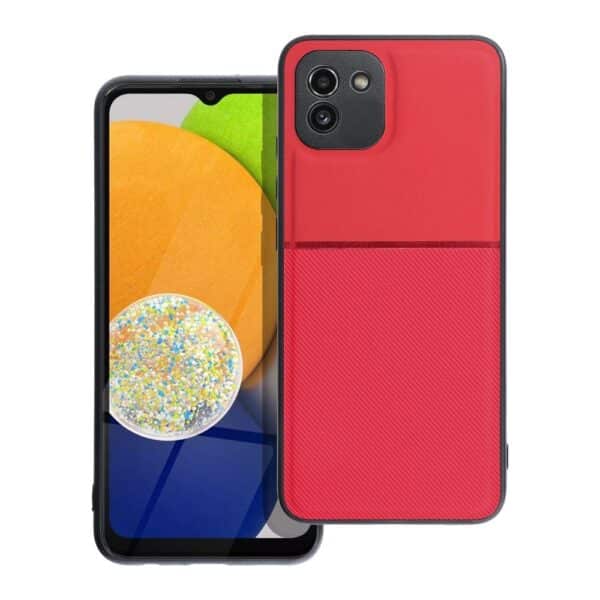 NOBLE Case for SAMSUNG A03 red