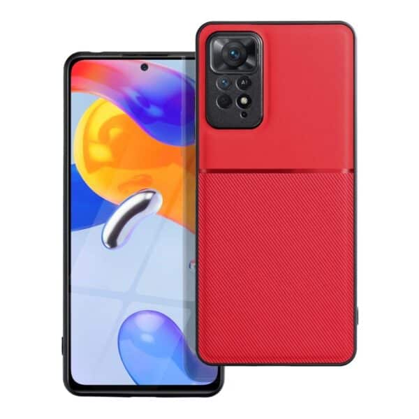 NOBLE Case for XIAOMI Redmi NOTE 11 PRO / 11 PRO 5G  red