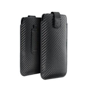 POCKET Carbon Case - Size 18 - for IPHONE 13 / 13 PRO SAMSUNG S7 Edge