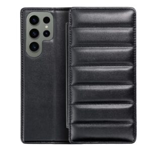 PUFFER Book for SAMSUNG S23 Ultra black