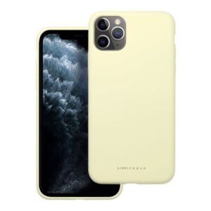 Roar Cloud-Skin Case - for iPhone 11 Pro Max Light Yellow