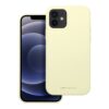 Roar Cloud-Skin Case - for iPhone 12 Light Yellow