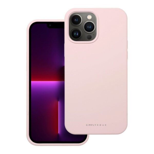 Roar Cloud-Skin Case - for iPhone 13 Pro Max Light Pink