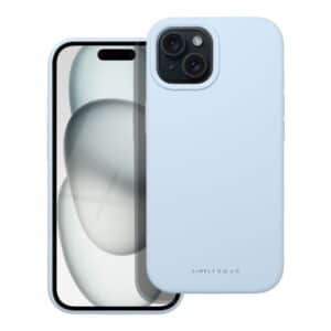 Roar Cloud-Skin Case - for iPhone 15 Light Blue