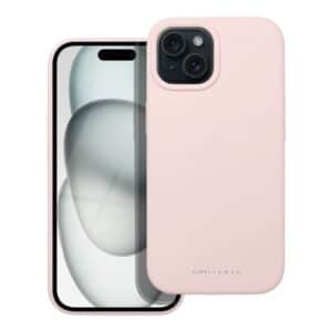 Roar Cloud-Skin Case - for iPhone 15 Light Pink