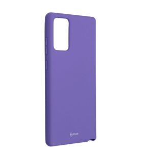Roar Colorful Jelly Case - for Samsung Galaxy Note 20 purple