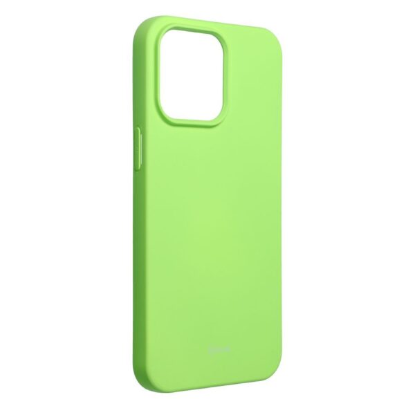 Roar Colorful Jelly Case - for iPhone 15 Pro Max lime