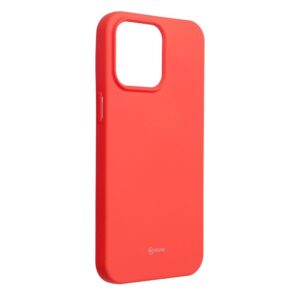 Roar Colorful Jelly Case - for iPhone 15 Pro Max peach pink