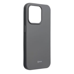 Roar Colorful Jelly Case - for iPhone 15 Pro grey