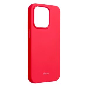 Roar Colorful Jelly Case - for iPhone 15 Pro hot pink