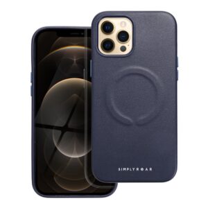 Roar Leather Mag Case - for iPhone 12 Pro Max  navy