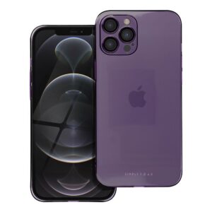 Roar Pure Simple Fit Case - for iPhone 12 Pro Max purple