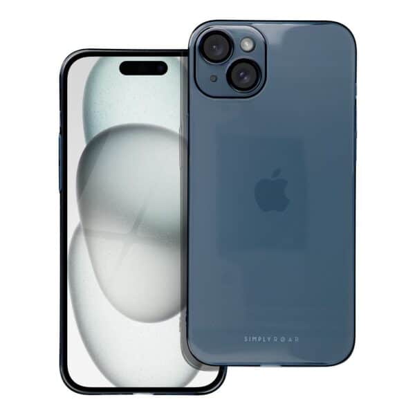 Roar Pure Simple Fit Case - for iPhone 15 Plus  navy