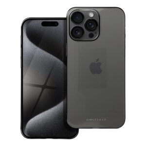 Roar Pure Simple Fit Case - for iPhone 15 Pro Max black