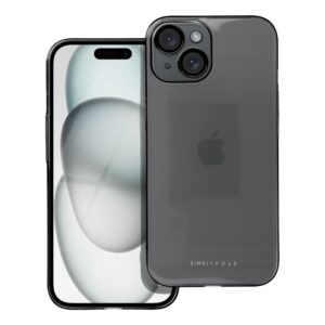 Roar Pure Simple Fit Case - for iPhone 15 black