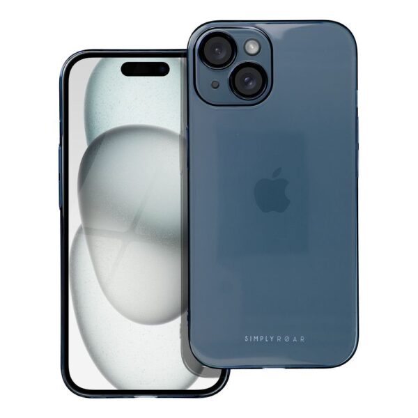Roar Pure Simple Fit Case - for iPhone 15  navy