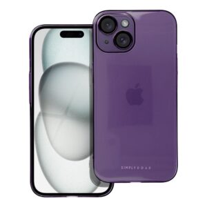 Roar Pure Simple Fit Case - for iPhone 15 purple
