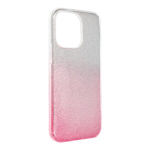 SHINING Case for IPHONE 14 PRO MAX clear/pink