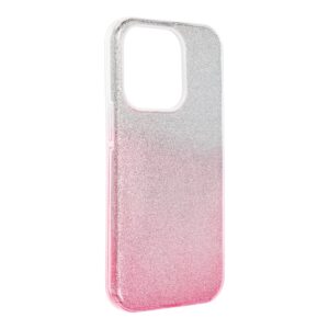 SHINING Case for IPHONE 14 PRO clear/pink