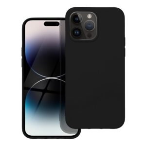SILICONE Case for IPHONE 14 PRO MAX black