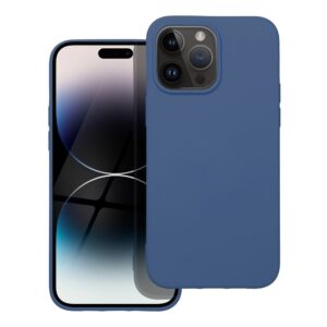 SILICONE Case for IPHONE 14 PRO MAX blue