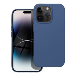 SILICONE Case for IPHONE 14 PRO blue