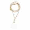 STONE pendant for the phone / cord length 82cm (41cm in the loop) / on neck - orange