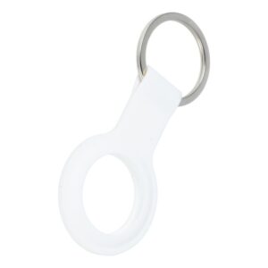 Silicone holder for AIRTAG white