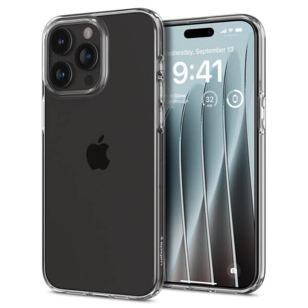 Spigen Crystal Flex, crystal clear - iPhone 15 Pro Max - 8809896747523 Spigen Crystal Flex crystal clear iPhone 15 Pro 1