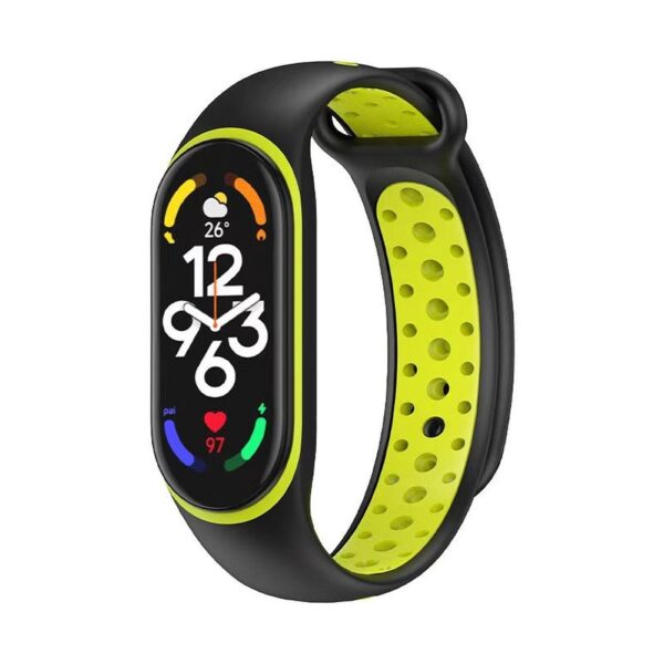 Strap sport for smartband Xiaomi Mi Band 5 / 6 / 7 green (05)