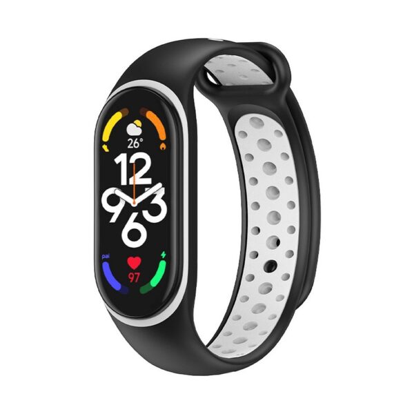 Strap sport for smartband Xiaomi Mi Band 5 / 6 /  7black (11)