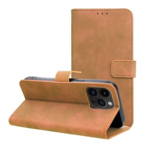 TENDER Book Case for IPHONE 14 Pro Max brown
