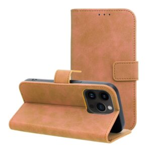 TENDER Book Case for IPHONE 14 Pro brown